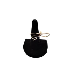 Sassy Serpent! 14k Gold Plated Wrap Snake Ring